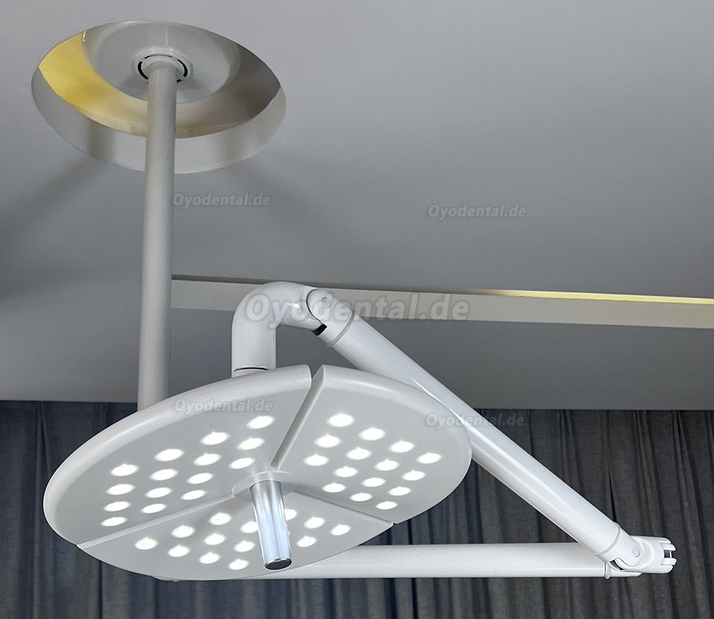 KWS KD-2036D-4 80W Deckenmontierte Dental LED OP-Leuchte Schattenfrei Deckenleuchte